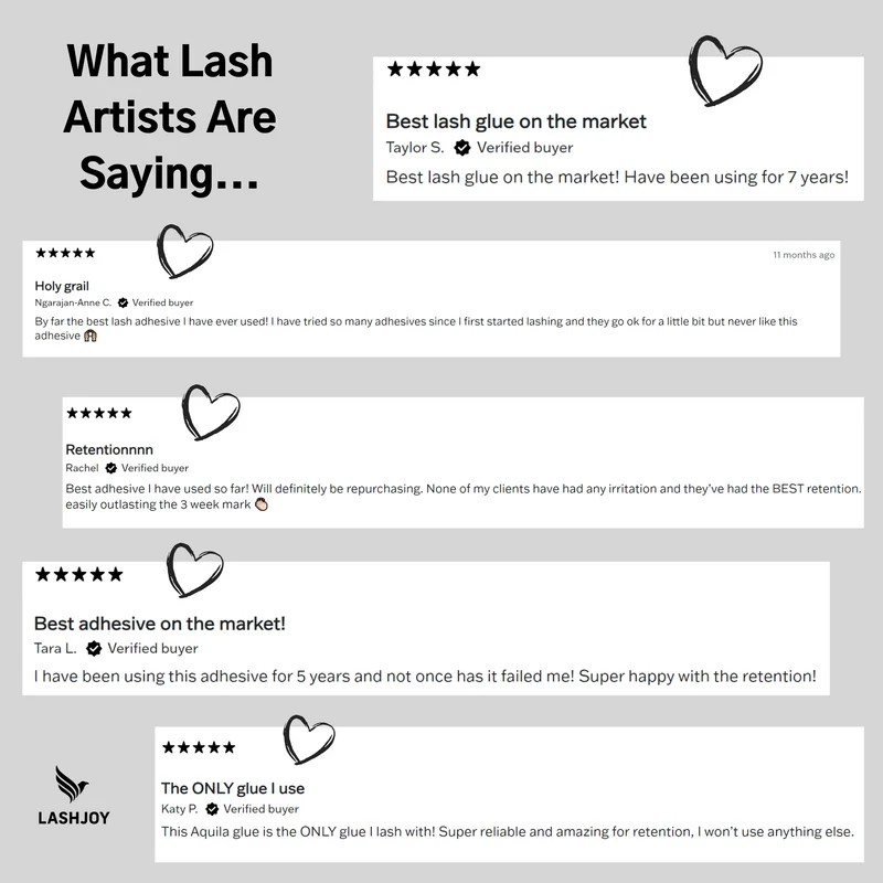 Lash Glue, Primer, Bonder + 5 Cleansers Pro Bundle