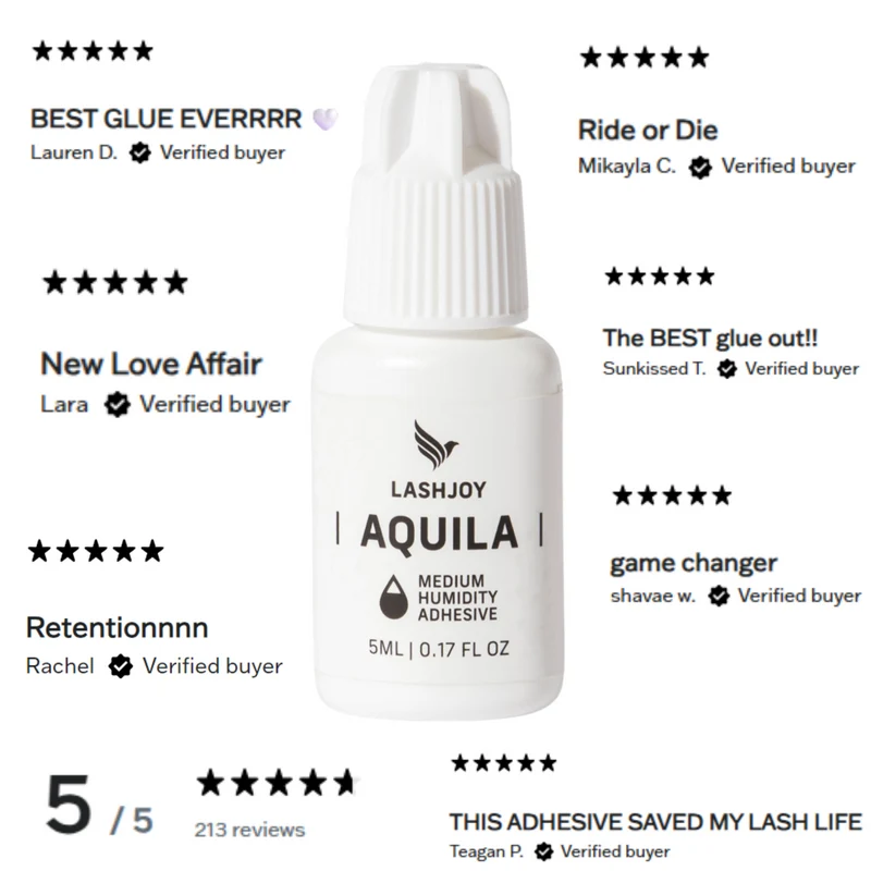 Lash Glue, Primer, Bonder + 5 Cleansers Pro Bundle