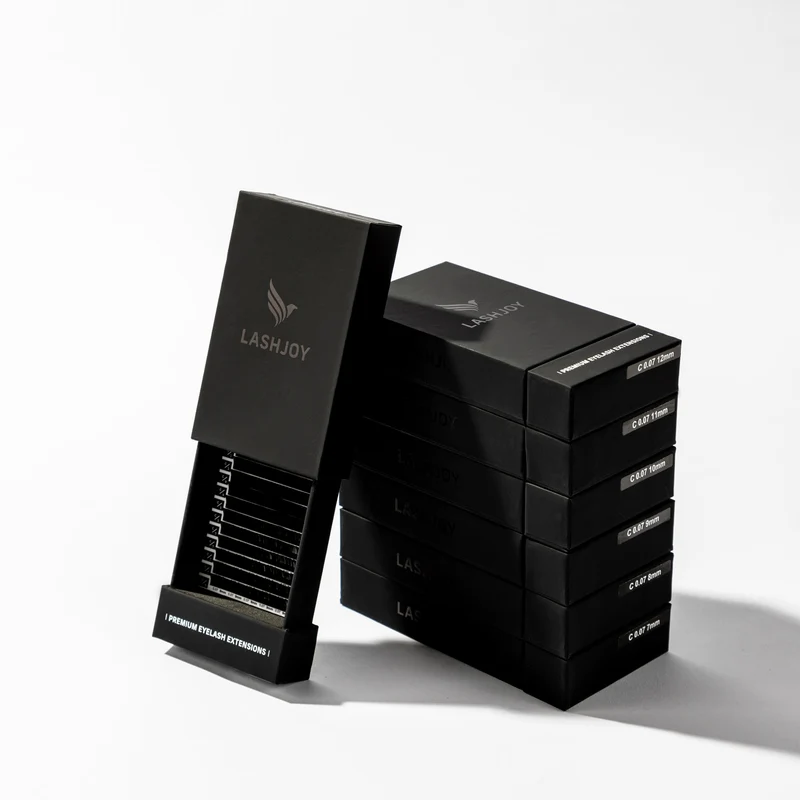 D Curl Eyelash Extensions - Single Length Trays