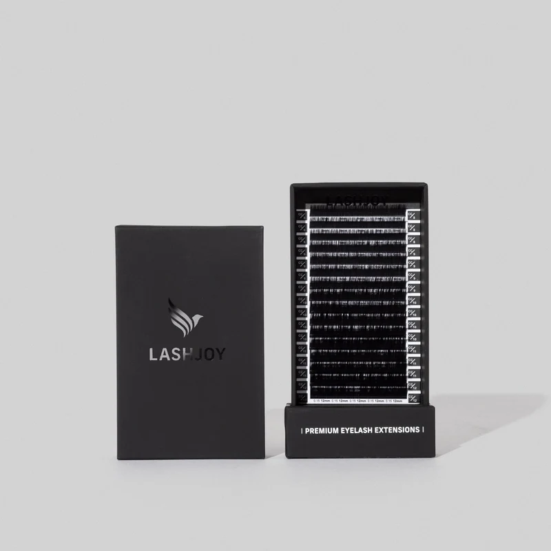 JC (B Curl) Eyelash Extensions - Single Length Trays