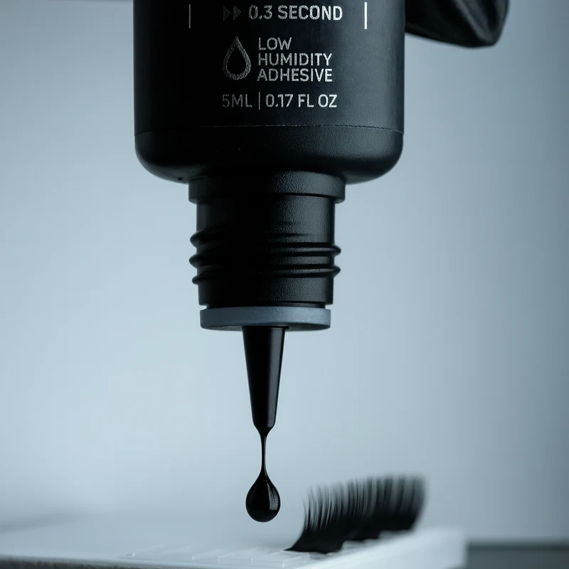 Speed 0.3s Low Humidity Eyelash Extension Glue