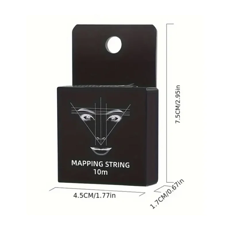 Pre-Inked White Brow Mapping String