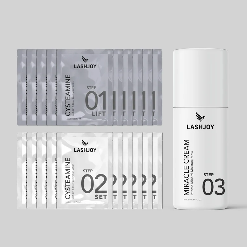 Lash Lift & Brow Lamination Kit - Step 1, 2 & 3 (10 Pack)