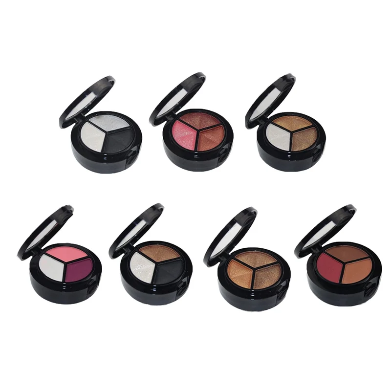 7 Colors New Women Girls Eye Shadow Palette Smokey Matte Waterproof Glitter Eyeshadow Makeup Women Girls Cosmetics Tools