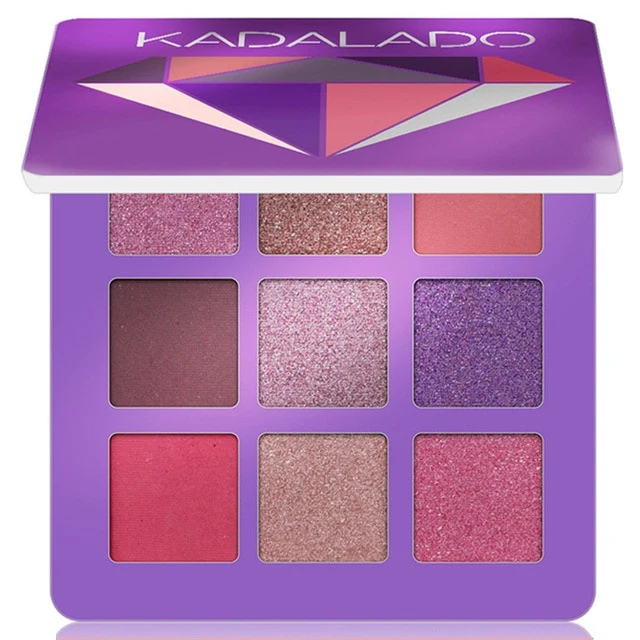 9 Colors Glitter Eyeshadow Makeup Pallete Matte Eye Shadow Palette Shimmer And Shine Diamond Eyeshadow Powder Pigment Cosmetics