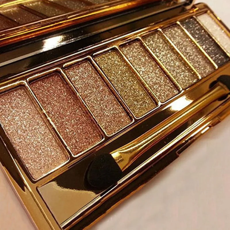 9 colors Fashion eyeshadow palette matte eyeshadow palette glitter eye shadow makeup nude makeup set Cosmetics dropshipping