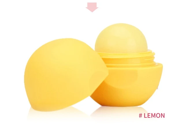 HEMEIEL Cute Lip Balm Ball Fruit Sweet Lipstic Protector Pomade Cosmetics Gloss Moisturizer Lip Salve Lip Smacker