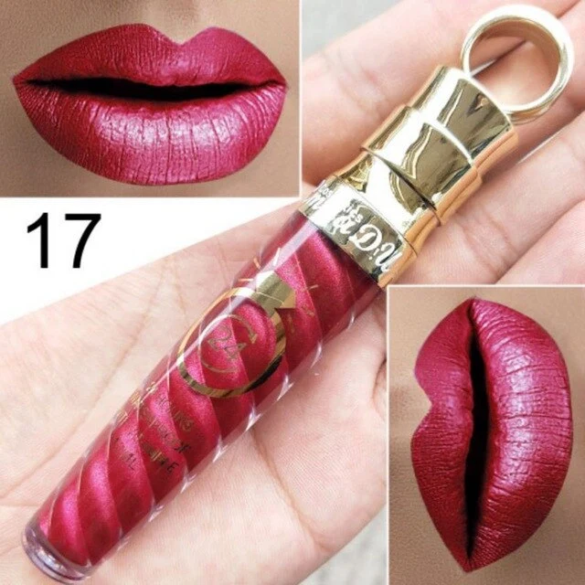1PC Matte Lip Gloss Female 24H Nutritious Lipstic Women Lip Make Up Cosmetics Big Lip Gloss WD