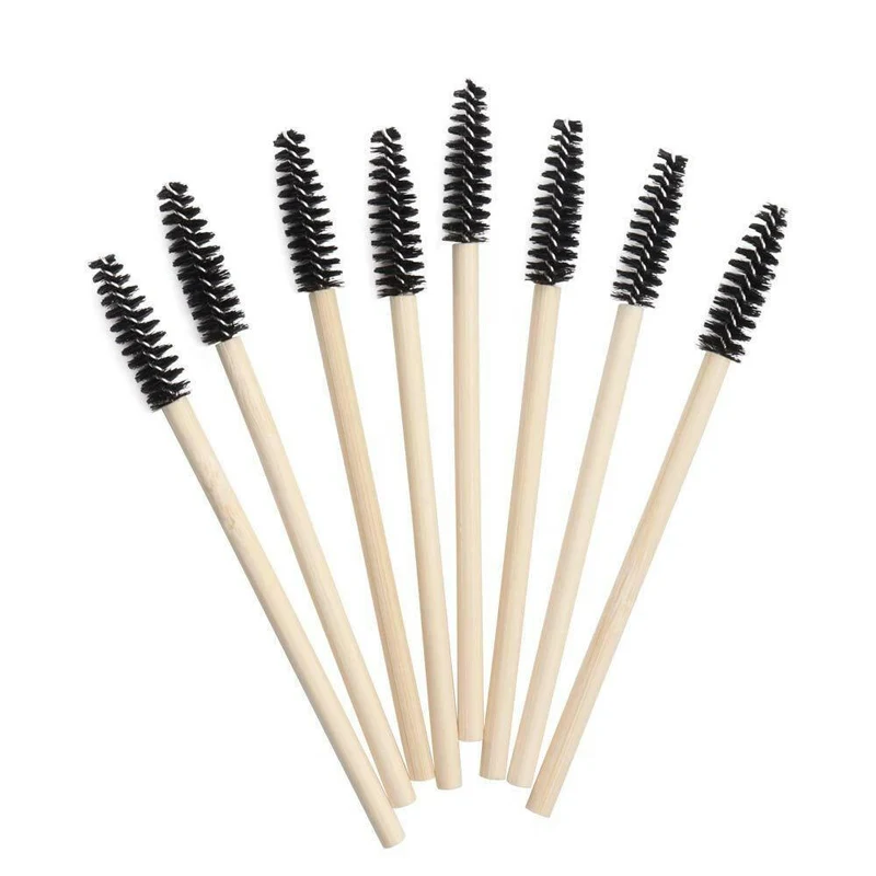 Disposable Bamboo Mascara Wands - 50 Pack
