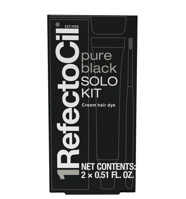 RefectoCil Solo Kit, Pure Black