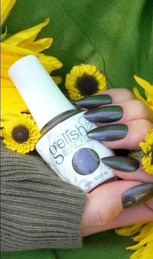 Gelish Gel Polish, Steel The Attention, 0.5 fl oz