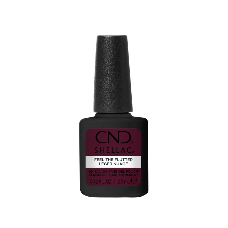 CND Shellac, Feel The Flutter, 0.42 fl oz