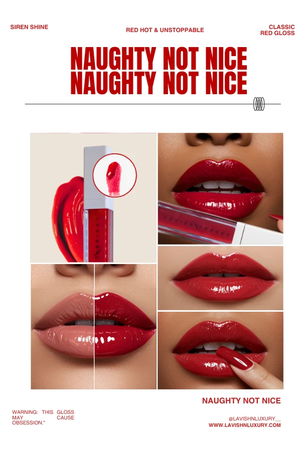 Naughty Not Nice Lip Gloss