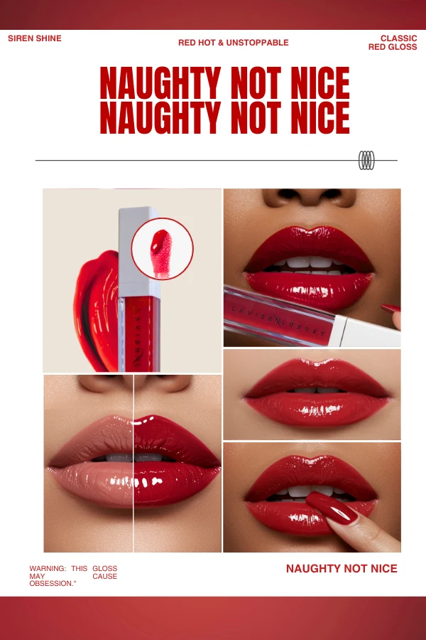 Naughty Not Nice Lip Gloss