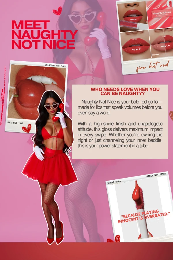 Naughty Not Nice Lip Gloss