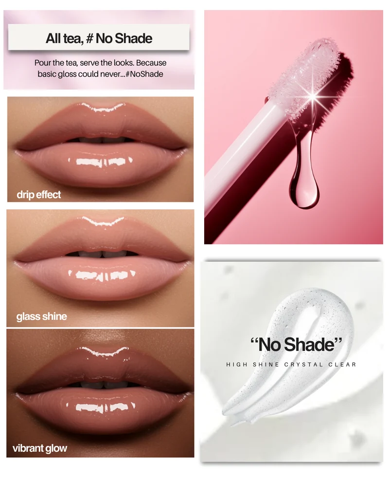No Shade Clear Shine Lip Gloss