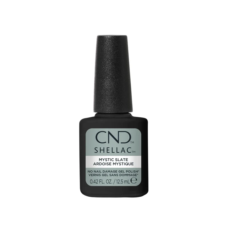 CND Shellac, Mystic Slate, 0.42 fl oz