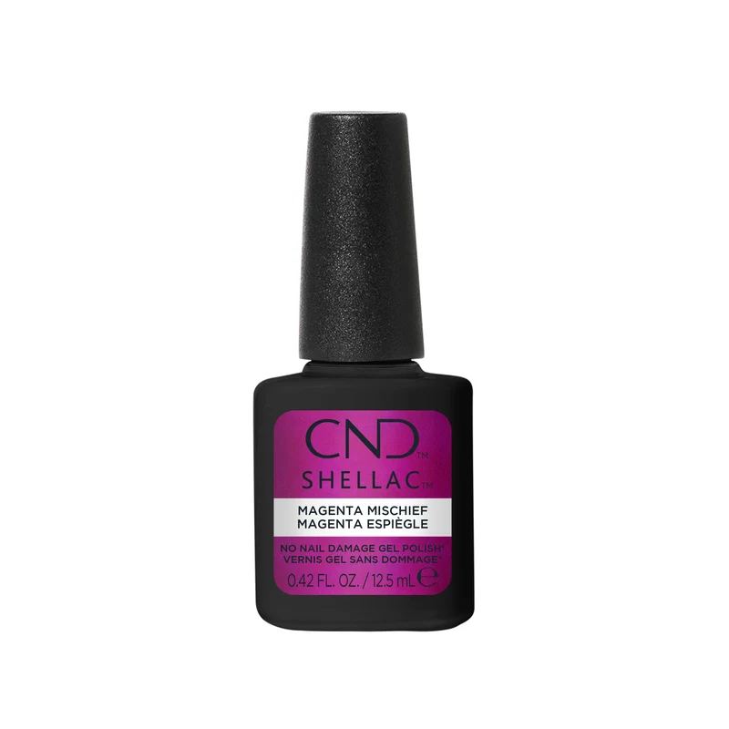 CND Shellac, Magenta Mischief, 0.42 fl oz