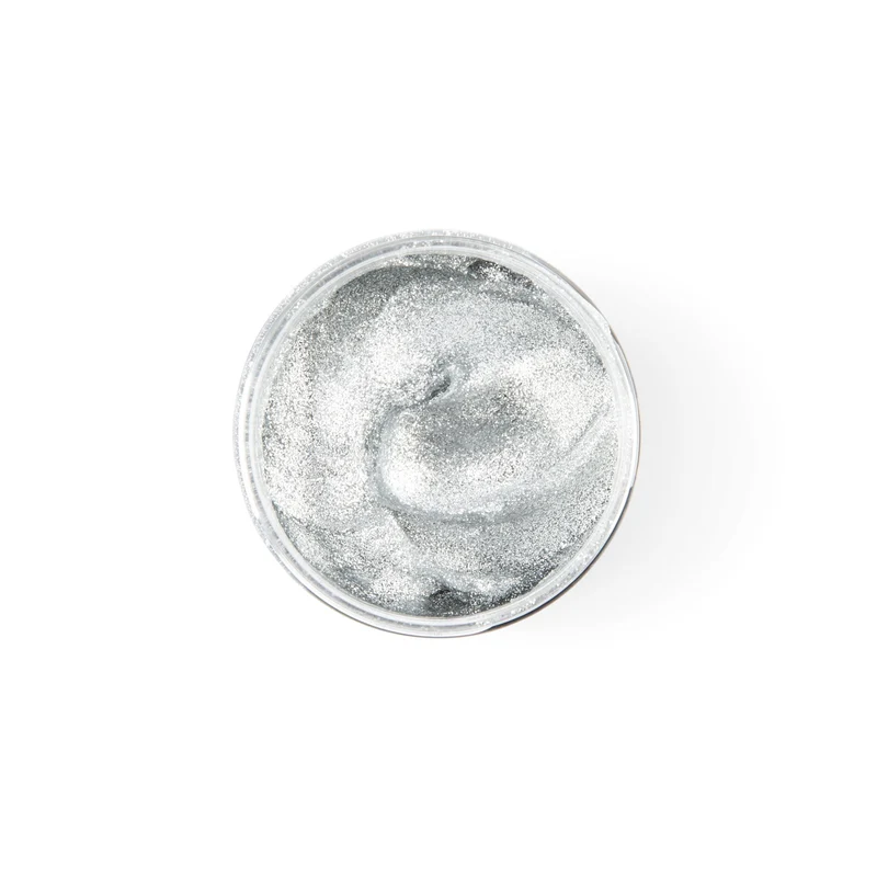 Curl Color Glitter Silver Sparkle