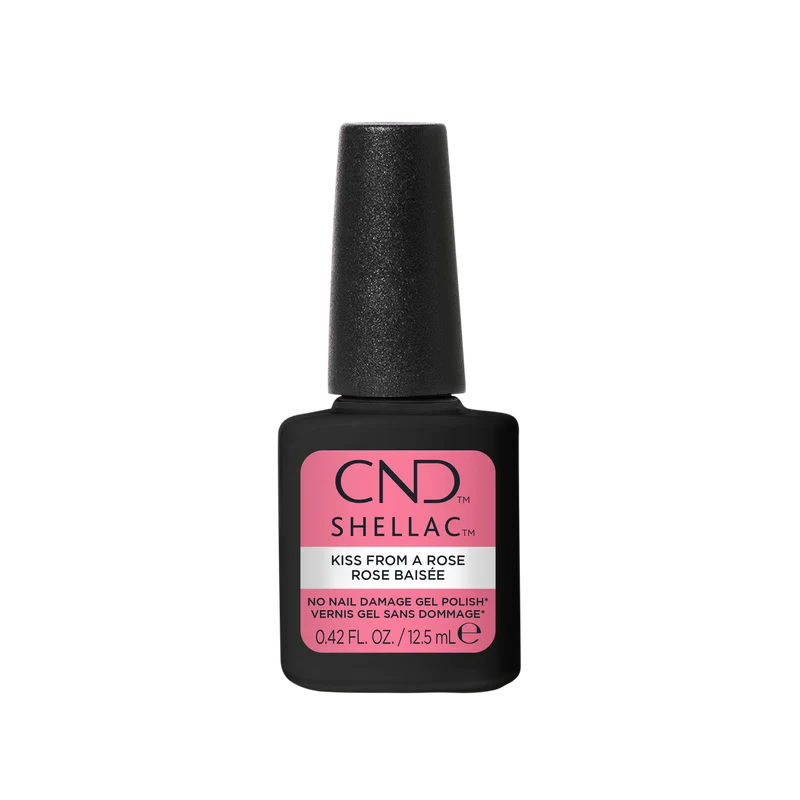 CND Shellac, Kiss From A Rose, 0.42 fl oz