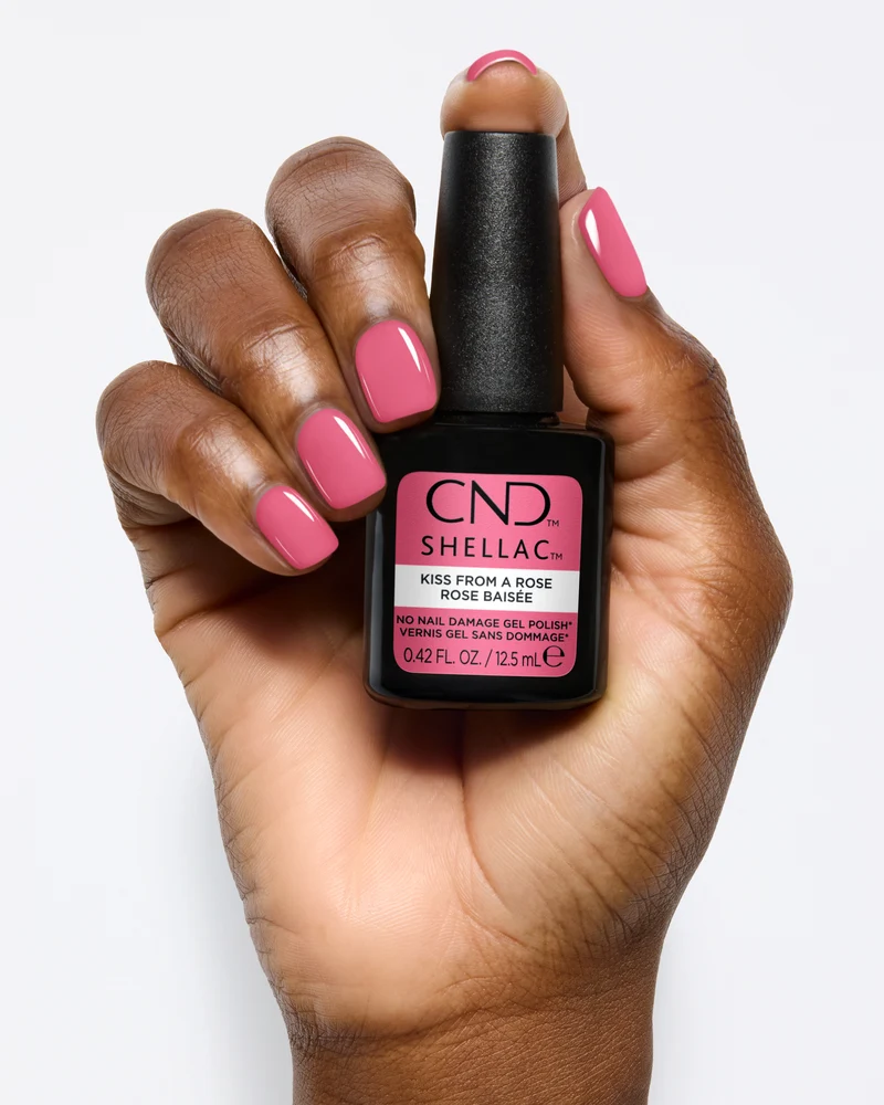 CND Shellac, Kiss From A Rose, 0.42 fl oz
