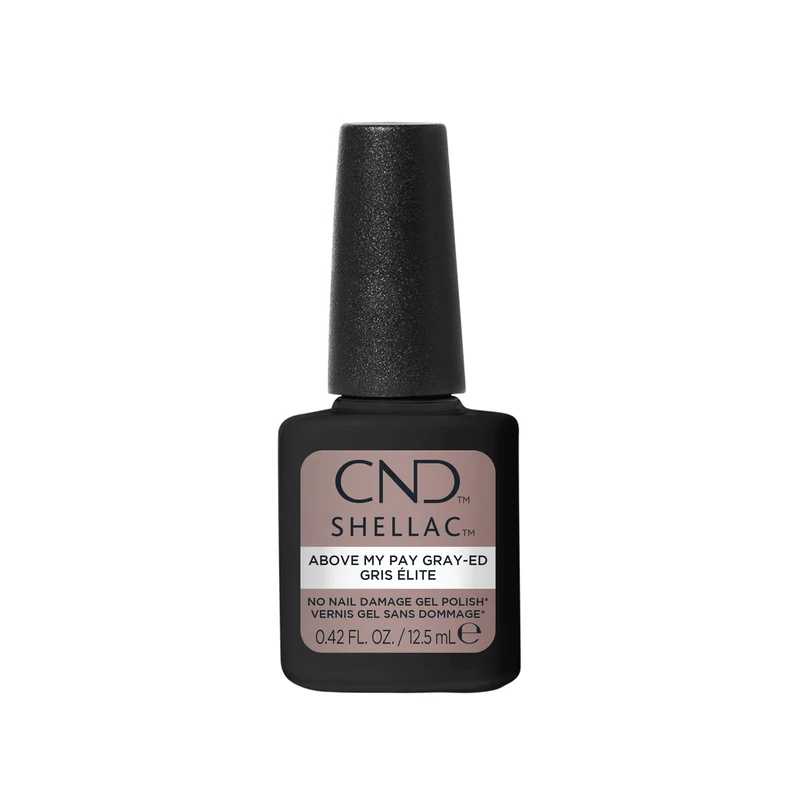 CND Shellac, Above My Pay Gray-ed, 0.42 fl oz