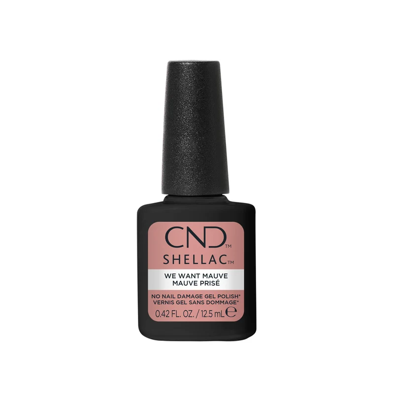 CND Shellac, We Want Mauve, 0.42 fl oz