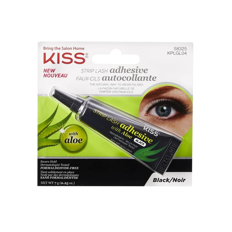 KISS - Strip Lash Adhesive with Aloe Black