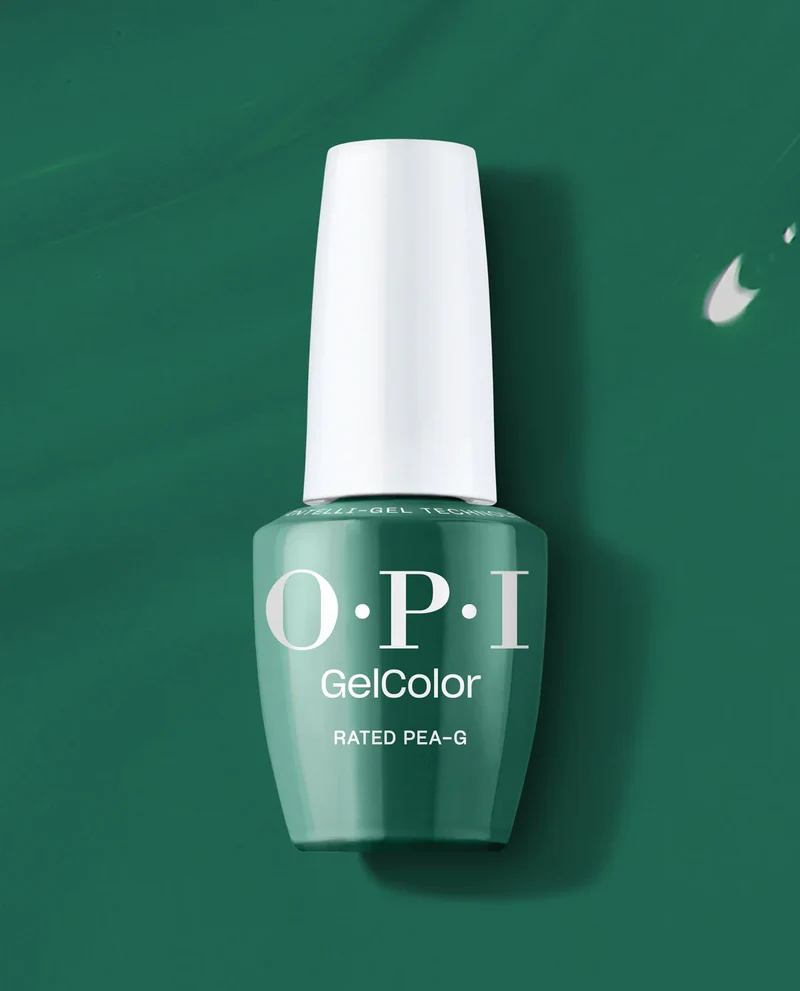 OPI GelColor, Rated Pea-G, 0.5 fl oz