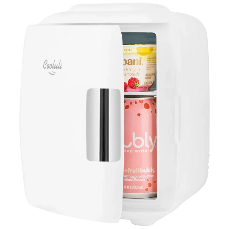 Cooluli Classic 4L Mini Cosmetic White, 1 ct
