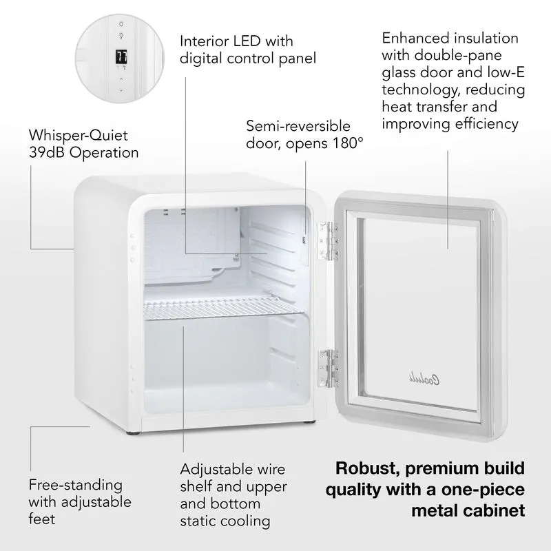 Cooluli 1.7 CF Countertop Mini Fridge