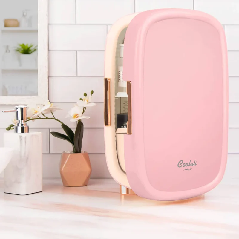 Cooluli Beauty Fridge, Pink, 12L