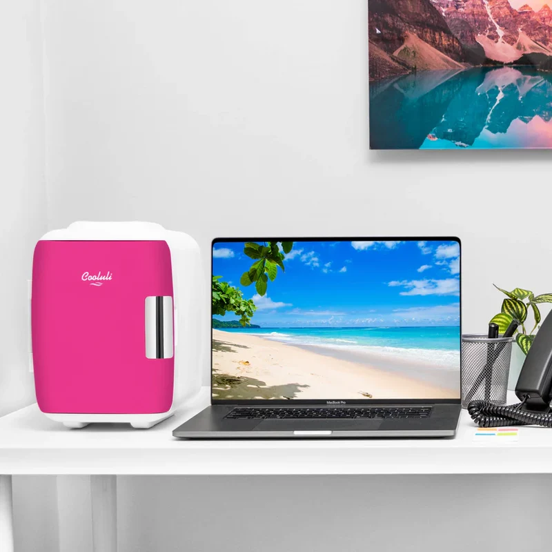 Cooluli Classic 4L Mini Cosmetic Fridge, 6 ct