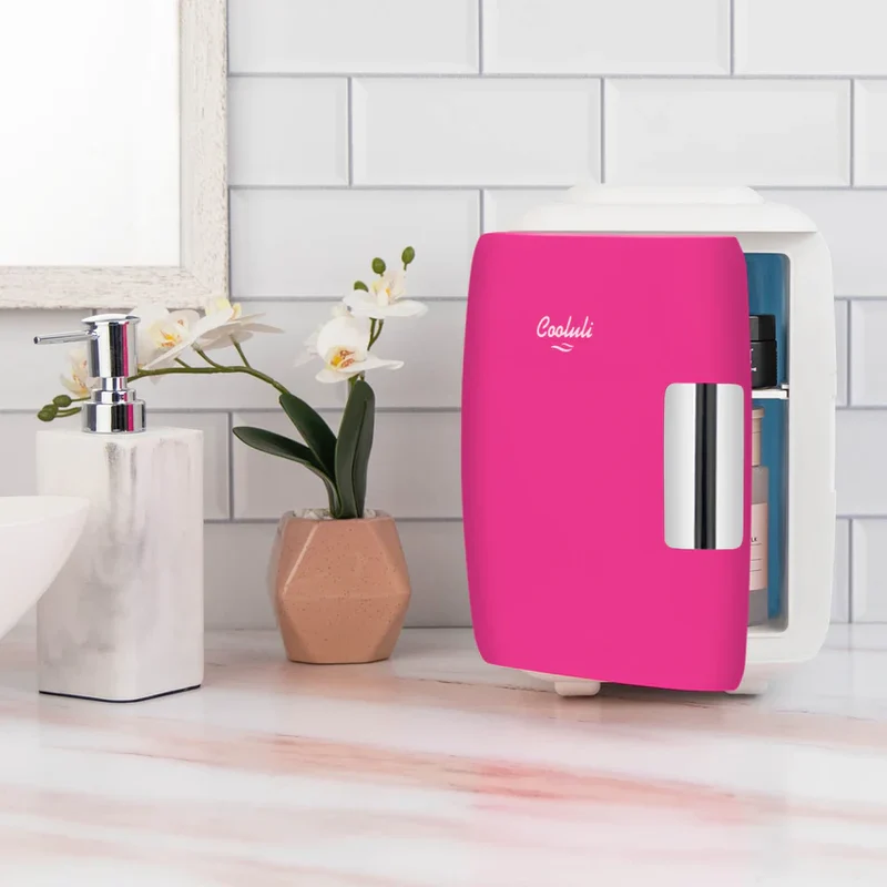 Cooluli Classic 4L Mini Cosmetic Fridge, 6 ct