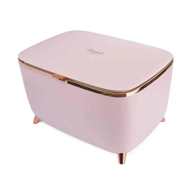 Cooluli Glam 9L Cooling Cosmetics Chest, Pink