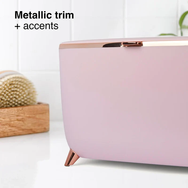 Cooluli Glam 9L Cooling Cosmetics Chest, Pink