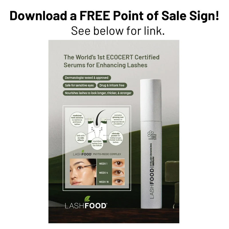 LASHFOOD Phyto-Medic Eyelash Enhancer Retailer Success Kit