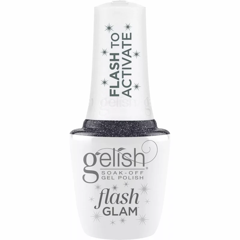 Gelish Flash Glam, Never Stop Glistening, 0.5 fl oz