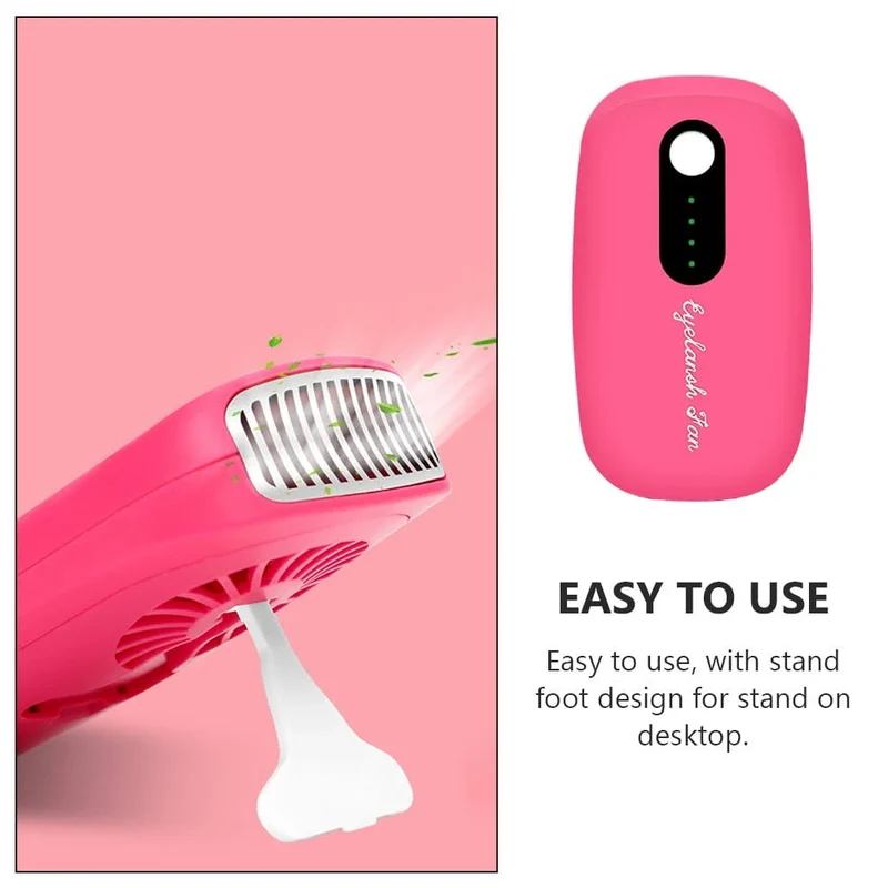 Portable Eyelash Fan, Rechargeable