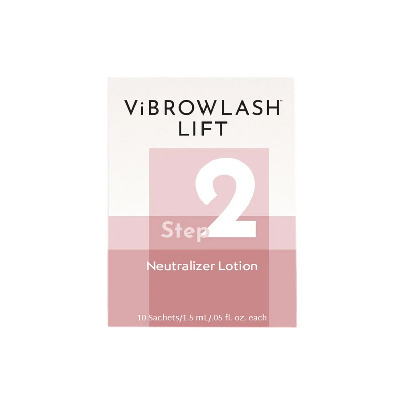 ViBrowLash Lift Neutralizer Lotion, Step 2, 10 ct