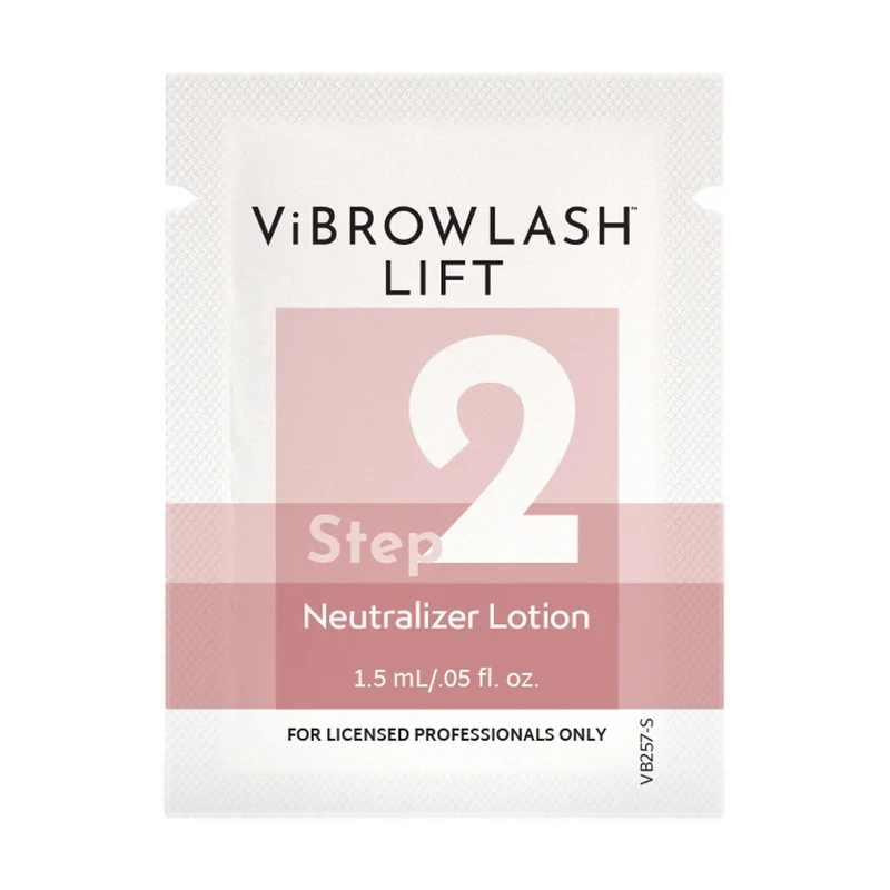 ViBrowLash Lift Neutralizer Lotion, Step 2, 10 ct