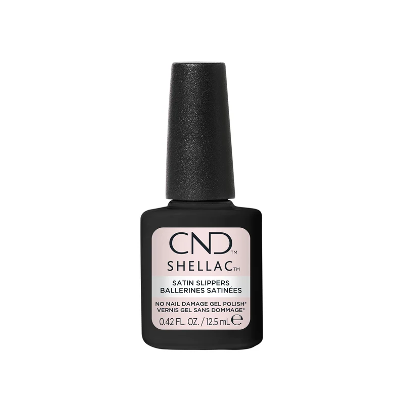 CND Shellac, Satin Slippers, 0.42 fl oz