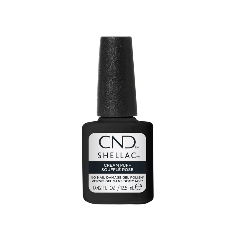 CND Shellac, Cream Puff, 0.42 fl oz