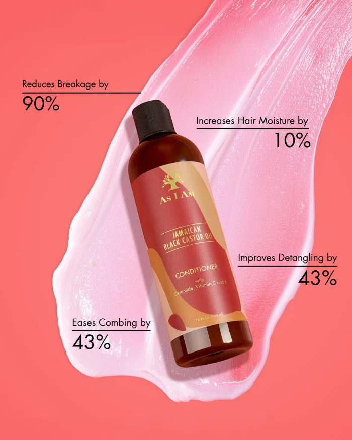 Après-shampooing à l'huile de ricin noir de Jamaïque