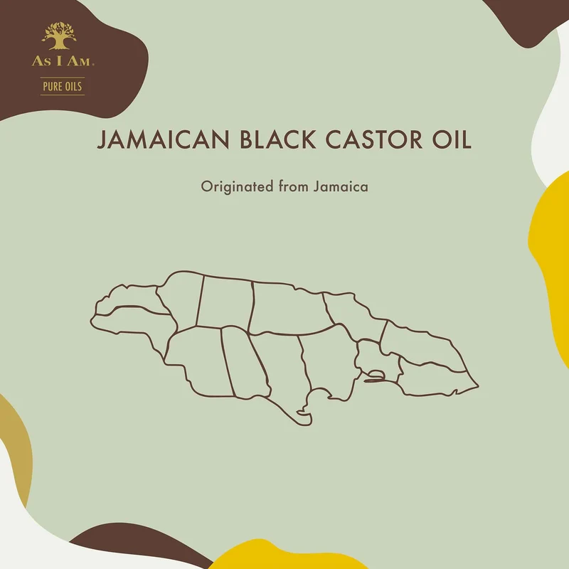 Huiles pures Huile vierge de ricin noir de Jamaïque