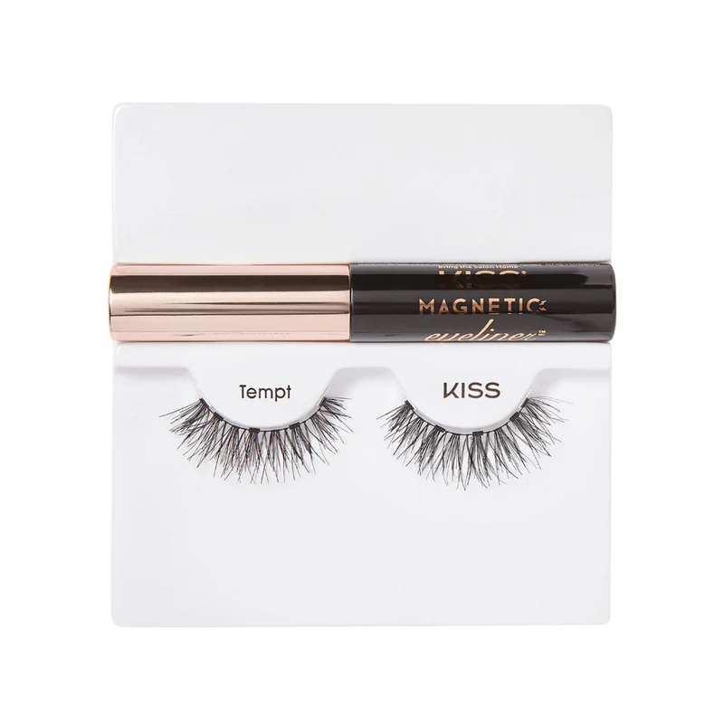 KISS - Magnetic Eyeliner & Lash Kit Tempt