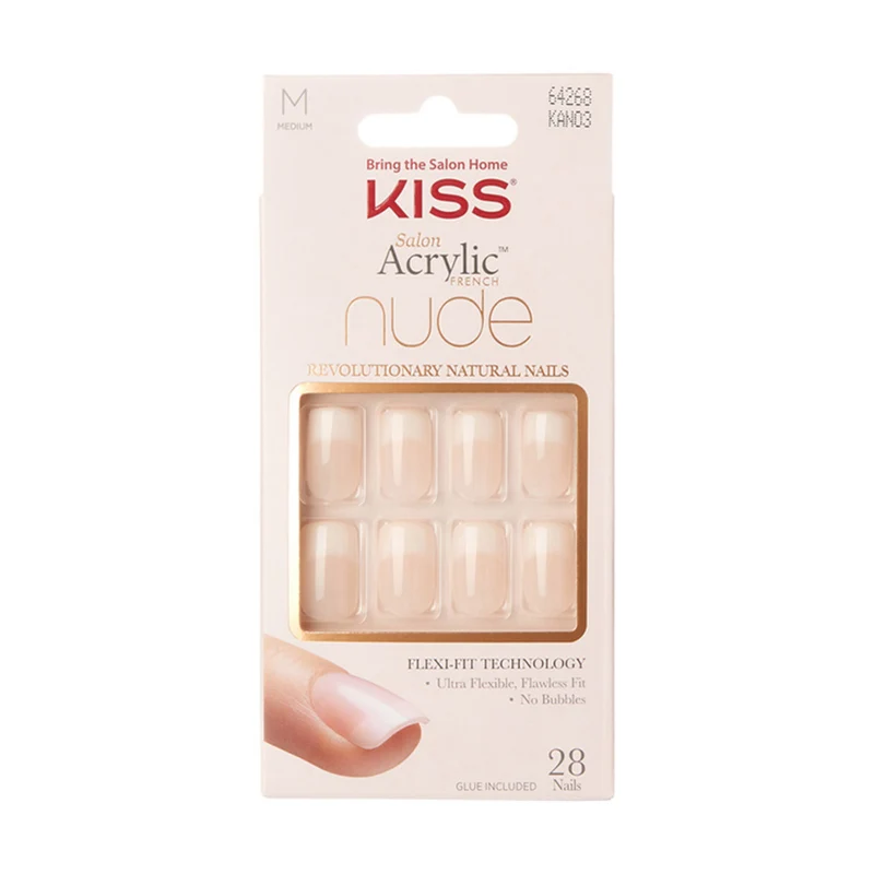 KISS - Salon Acrylic French Nude Nails Cashmere