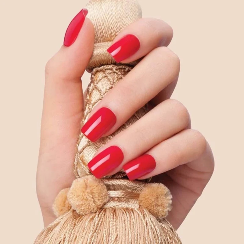 KISS - 100 Full Cover Nails Short Square