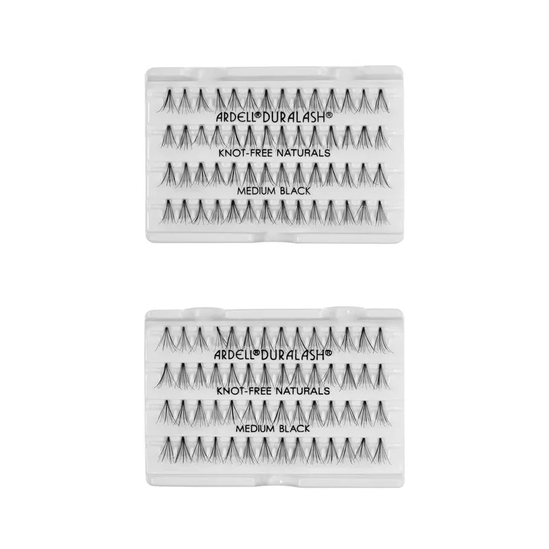 Ardell Individual Cluster Lashes, Medium, Black, 6 pk