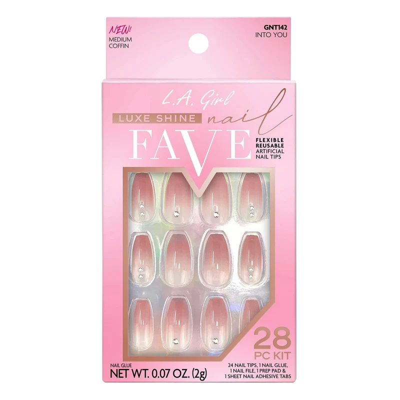 LA Girl - Luxe Shine Fave Nail Tips Into You